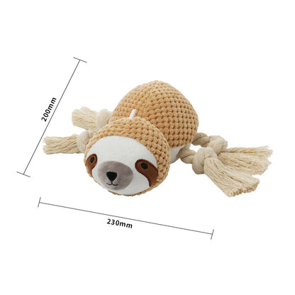 Plush Puppies Bite Resistant And Vocal Dog Bite Rope Cleaning Pet Supplies