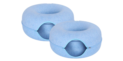 Donut Cat Bed Interactive Tunnel