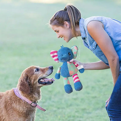 Invincible Squeaker Plush Toy for Heavy Chewers